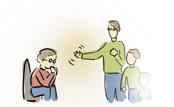 Vater Sohn Konflikt mediation